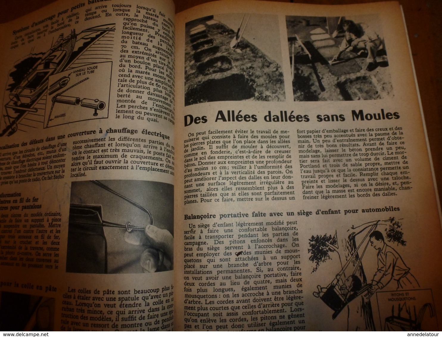 1953 MÉCANIQUE POPULAIRE: Maison anti-atomique;Dressage chien de chasse;Faire une fausse-vraie pierre précieuse;etc