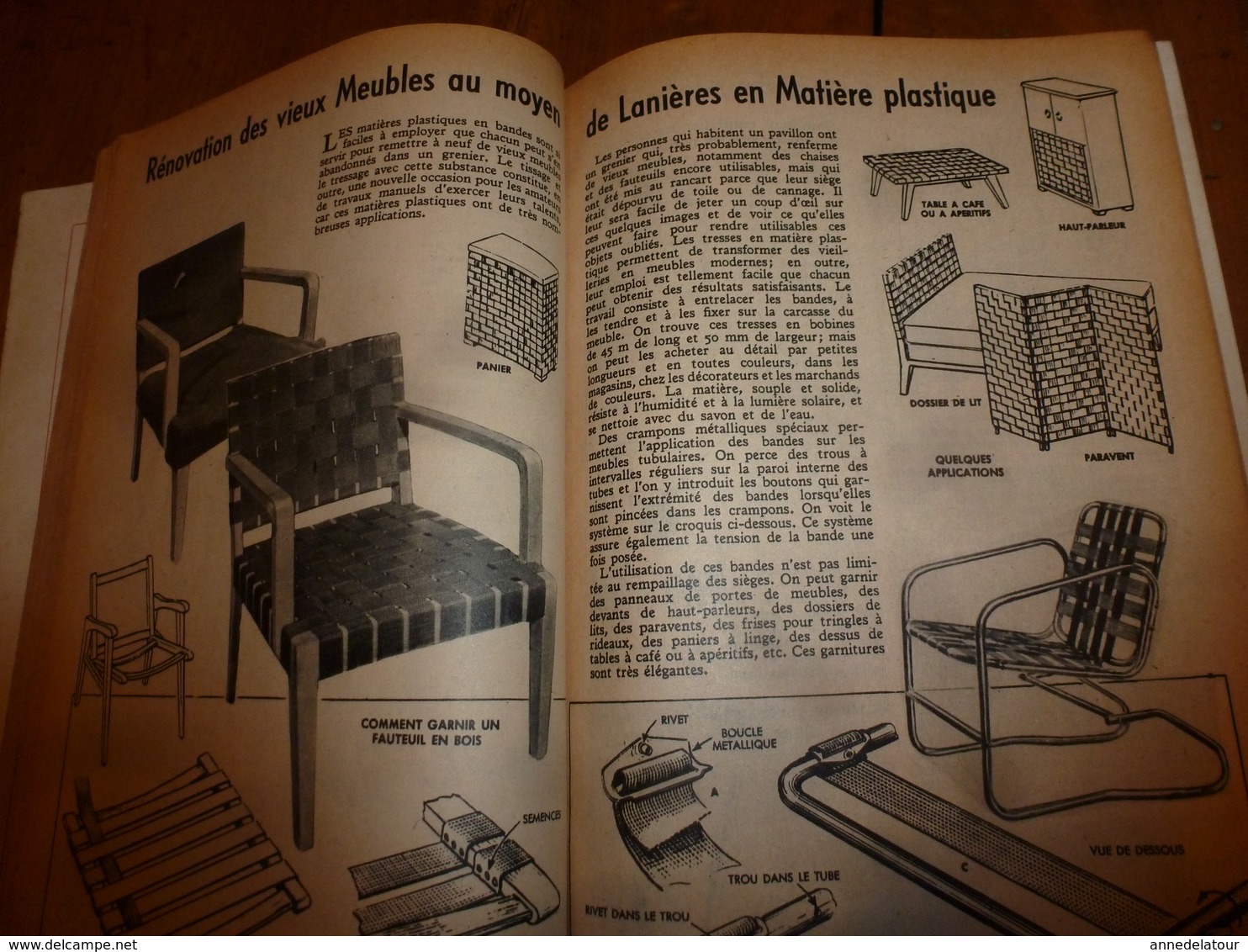 1953 MÉCANIQUE POPULAIRE: Maison anti-atomique;Dressage chien de chasse;Faire une fausse-vraie pierre précieuse;etc