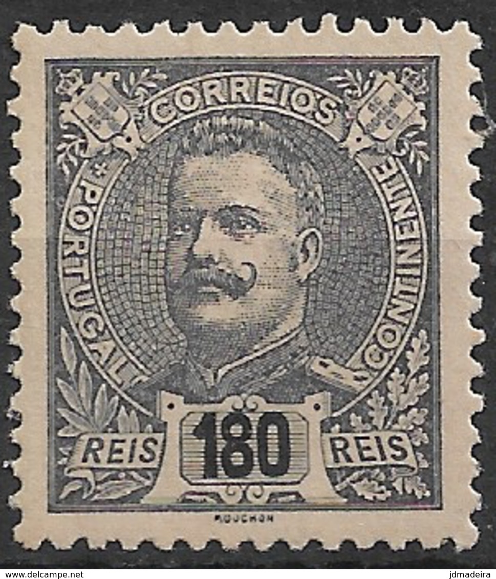 Portugal – 1898 King Carlos 180 Réis - Unused Stamps