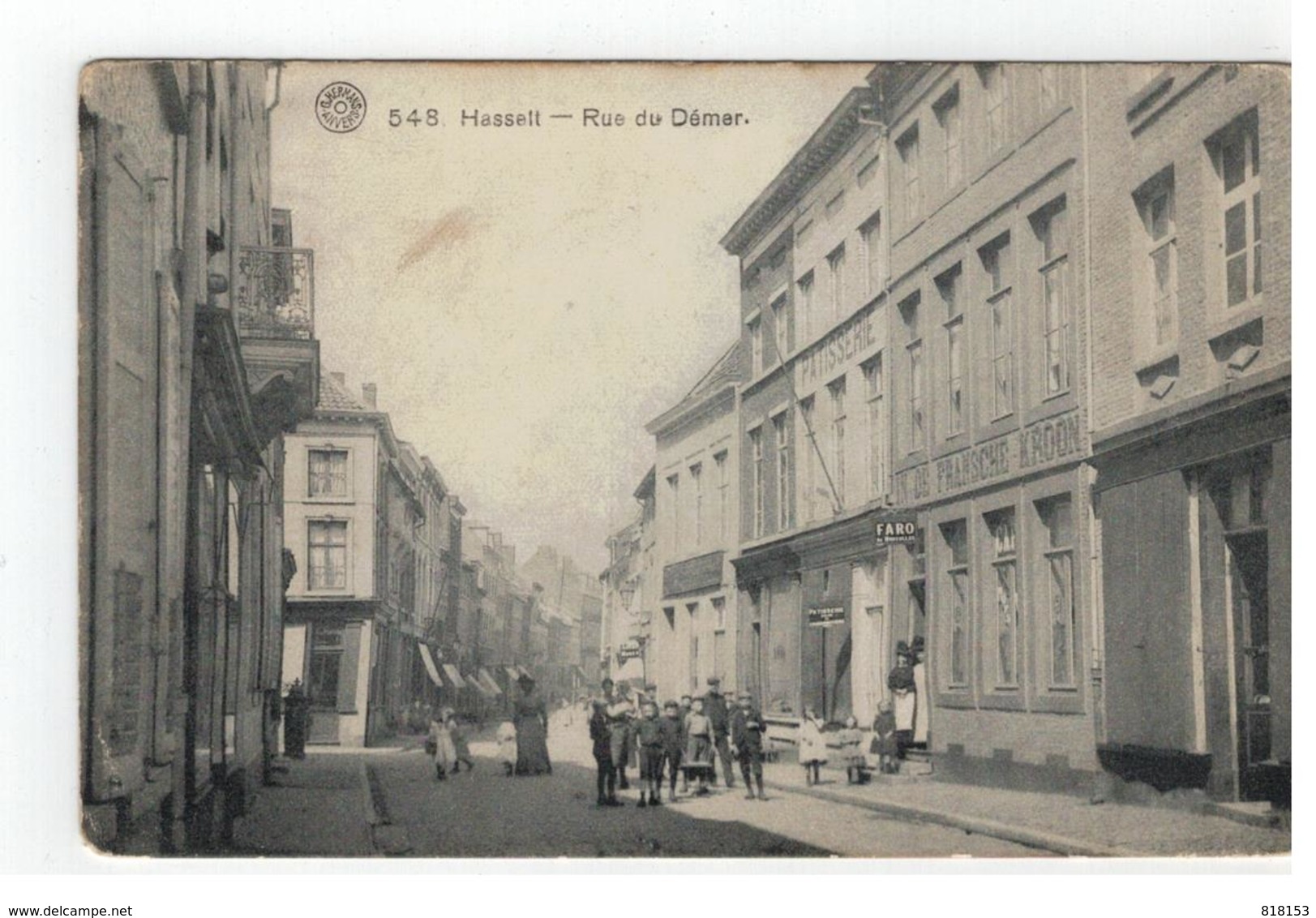 548 Hasselt - Rue Du Démer 1911 - Hasselt