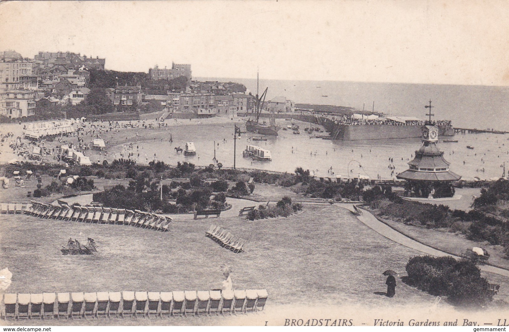 BROADSTAIRS - VICTORIA GARDENS AND BAY   LL 1 - Other & Unclassified