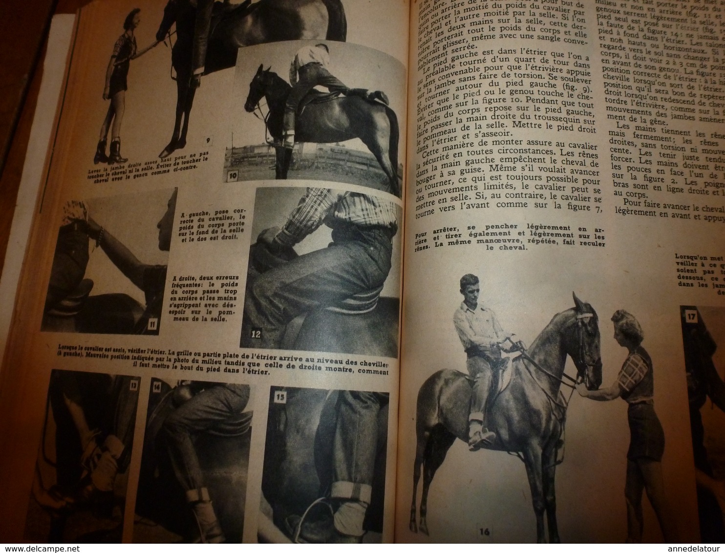 1953 MÉCANIQUE POPULAIRE: Faire fausse-vraie pierre précieuse;Faire un bon appât pour pêcher;Comment monter à cheval;etc