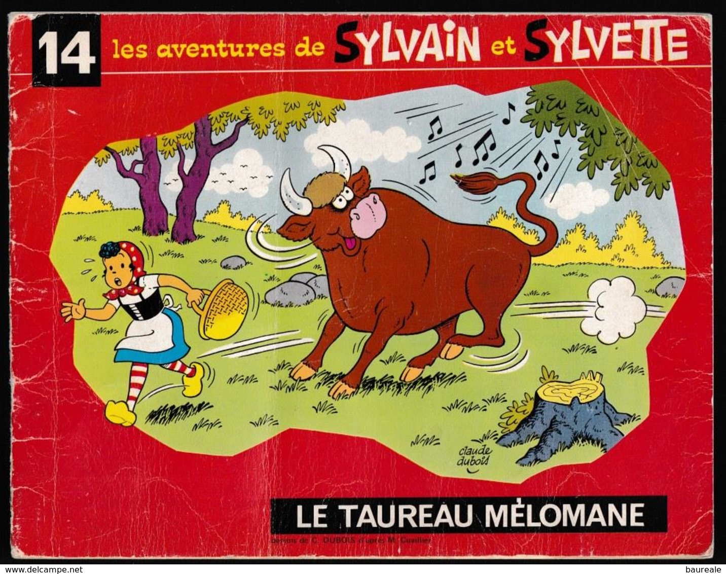 BD - Sylvain Et Sylvette - N° 14 Le Taureau Mélomane - Auteur Dubois - Sylvain Et Sylvette