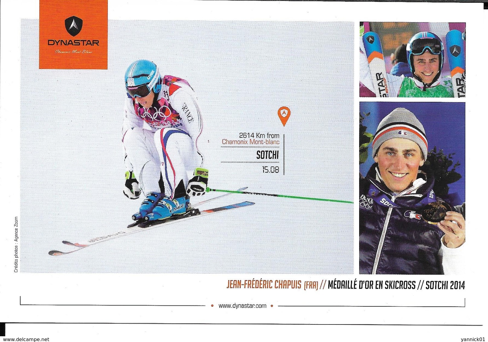 SKI ALPIN - ALPINE SKIING - SKICROSS - EQUIPE DE FRANCE CHAPUIS - SOCHI 2014 OLYMPICS WINTER GAMES - JEUX OLYMPIQUES - Sports D'hiver