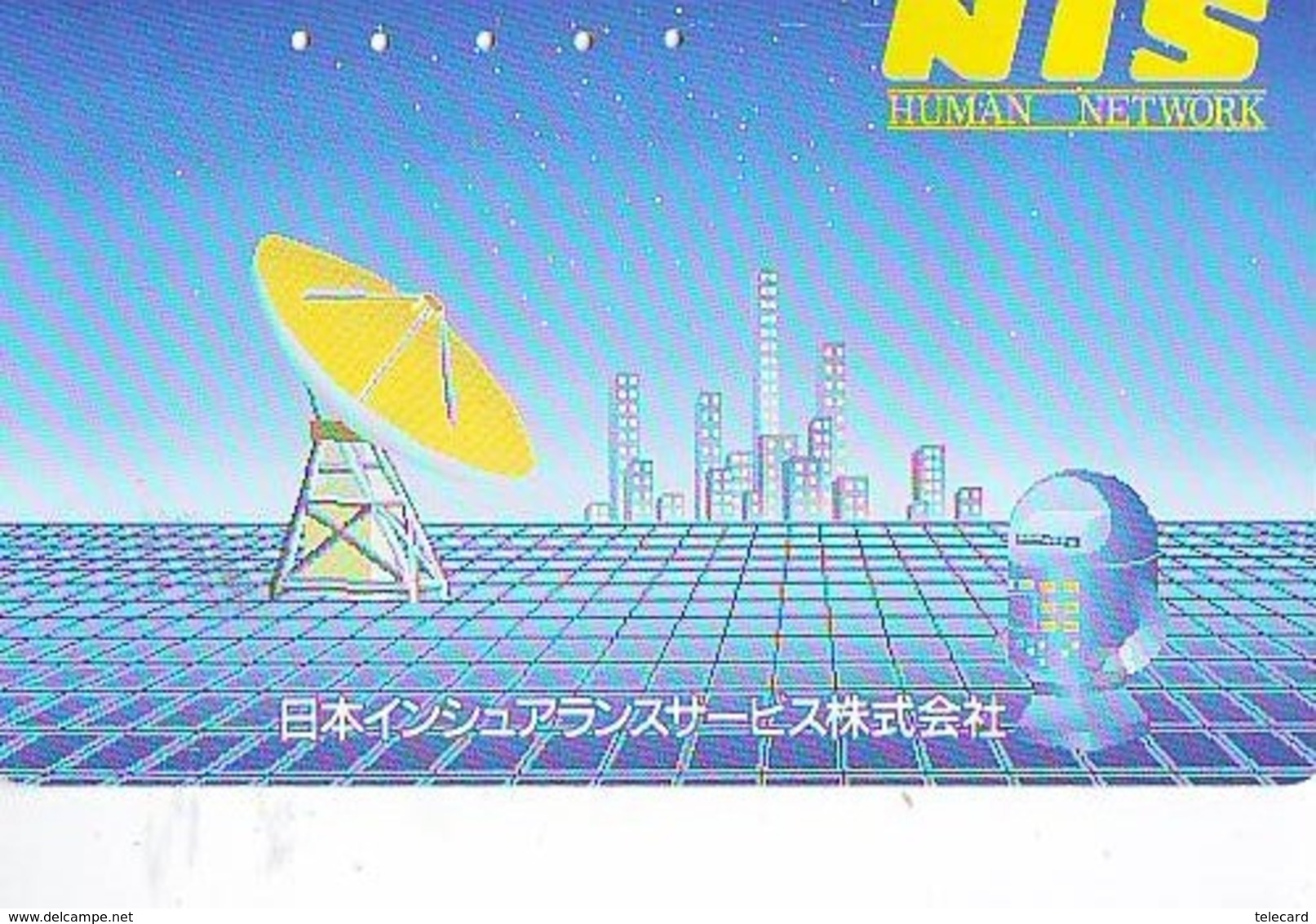 Télécarte Japon * ESPACE (855) GLOBE * SATELLITE * TERRESTRE * MAPPEMONDE * Telefonkarte Phonecard JAPAN * - Espacio