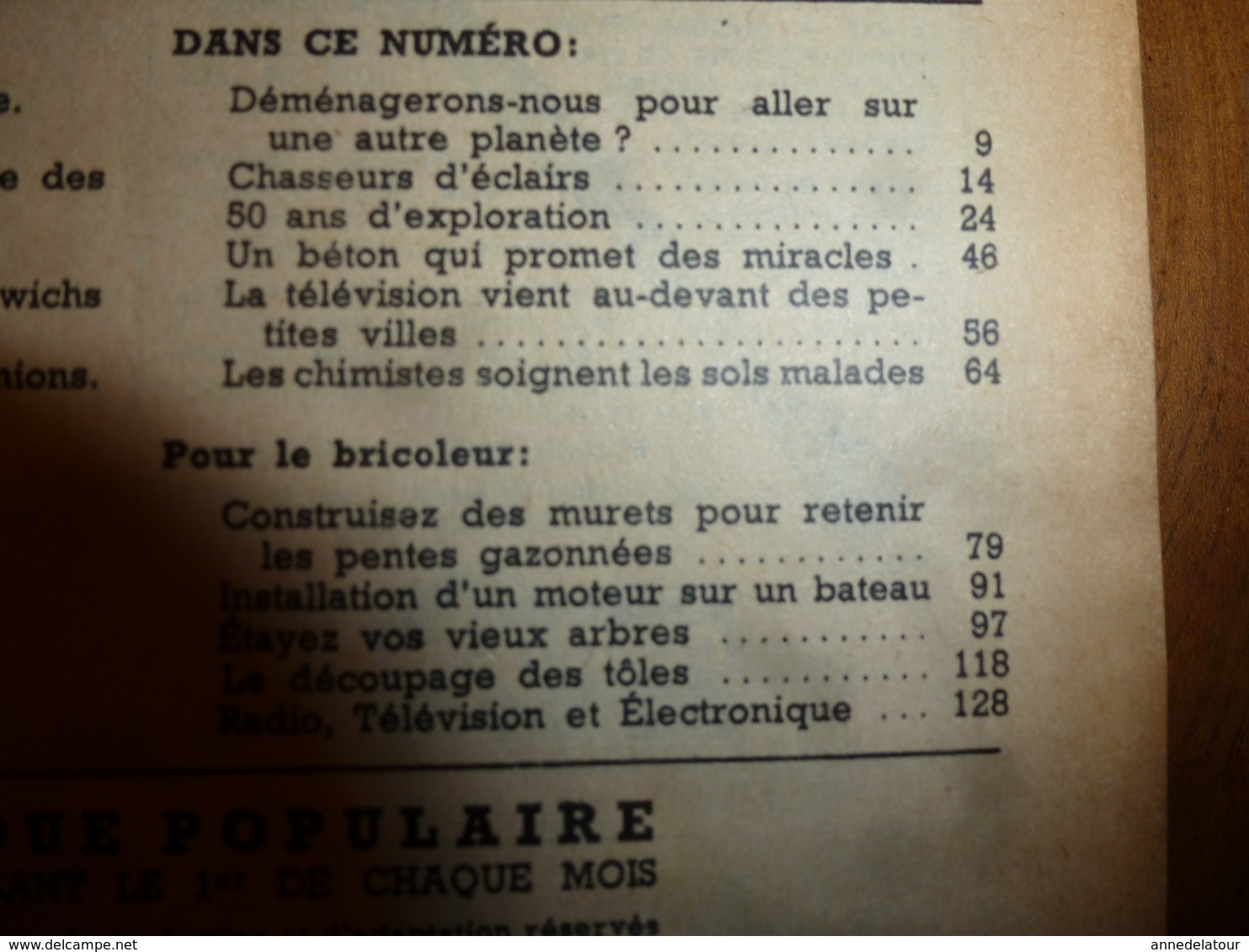 1953 MÉCANIQUE POPULAIRE: Se Préparer Pour Autre Planète;Pêche à L'arc; Truites Par Millions; Découpage Des Toles; Etc - Andere & Zonder Classificatie