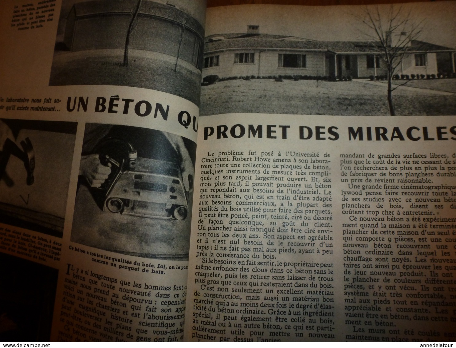 1953 MÉCANIQUE POPULAIRE: Se préparer pour autre planète;Pêche à l'arc; Truites par millions; Découpage des toles; etc