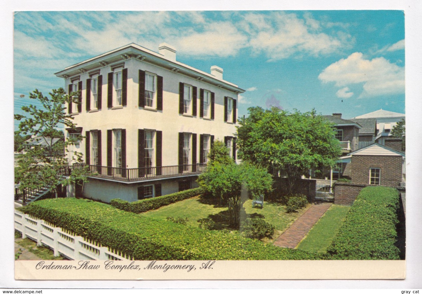 Ordeman-Shaw Complex, Montgomery, Alabama, 1987 Used Postcard [22585] - Montgomery