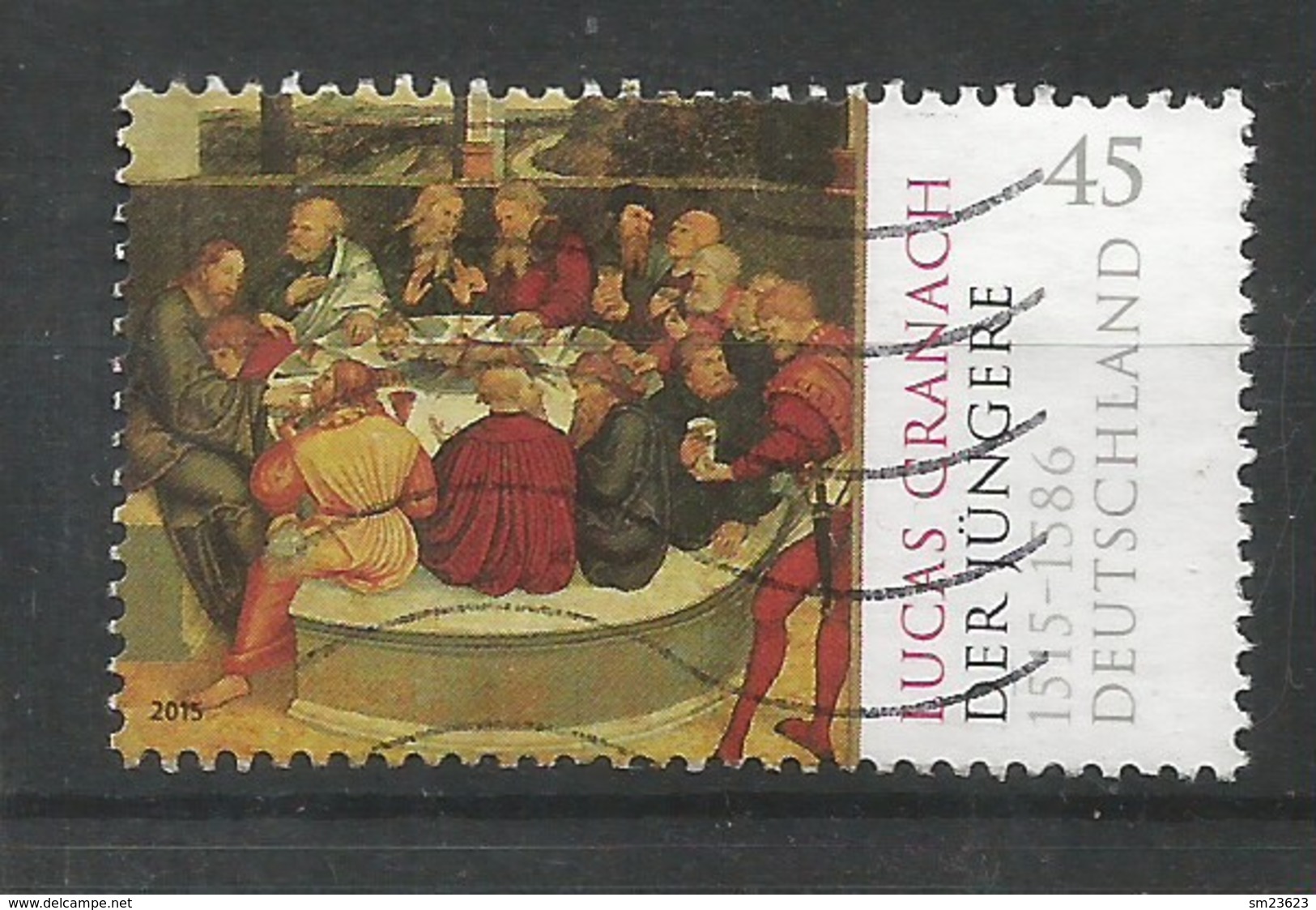 BRD 2015  Mi.Nr. 3181 , Lucas Cranach - Der Jüngere - Gestempelt / Used / (o) - Gebraucht