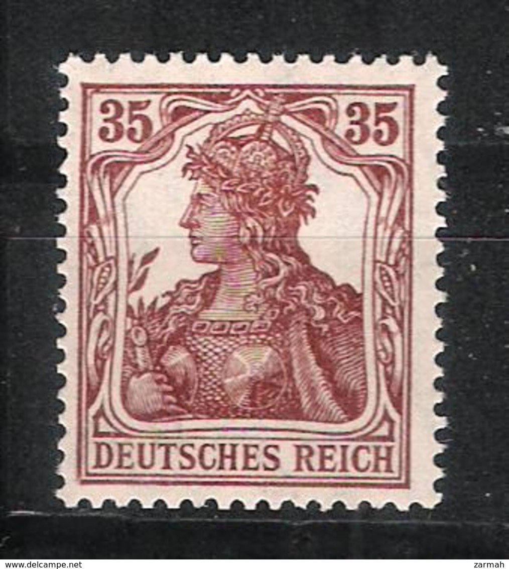 Reich Variété Du N° 102 Neuf ** Michel 103a Signalé "a" Au Dos - Neufs