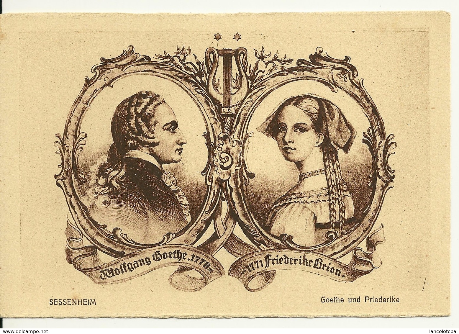 67 - SESSENHEIM / GOETHE UND FRIEDERIKE - Andere & Zonder Classificatie