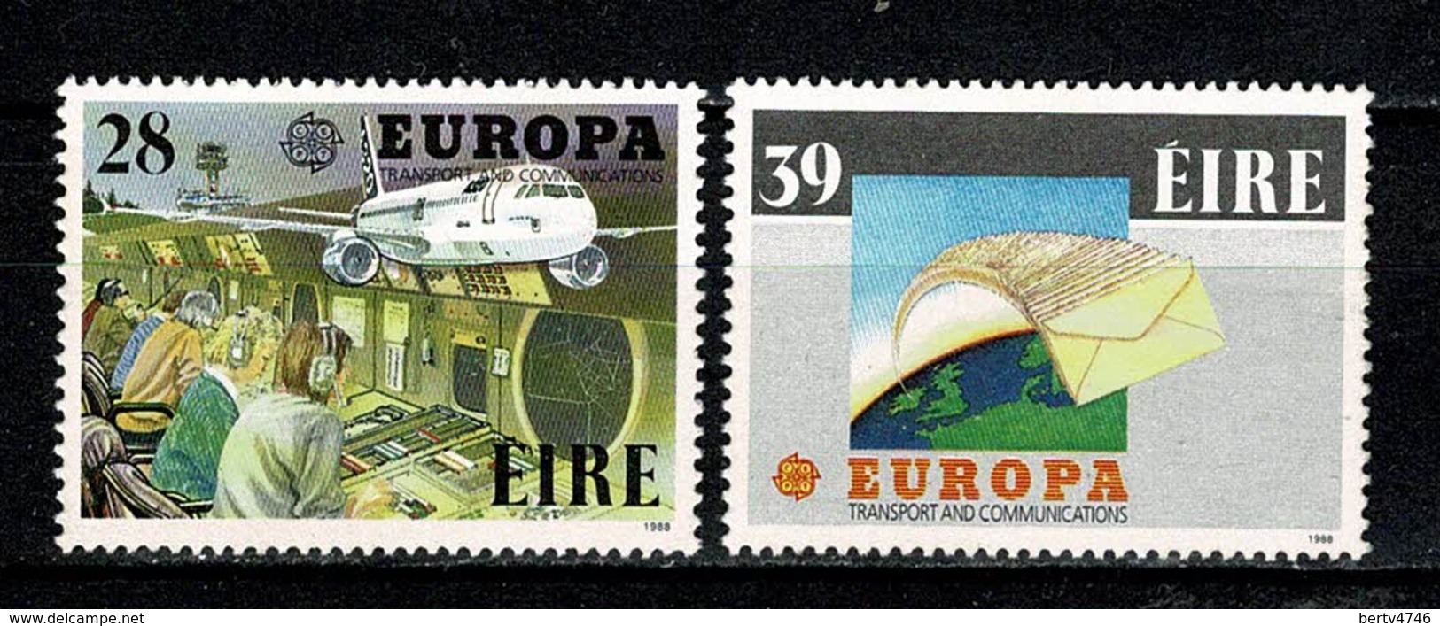 Eire 1988  EUROPA Yv. 653/654** , Mi 653/654** ,  MNH - Neufs