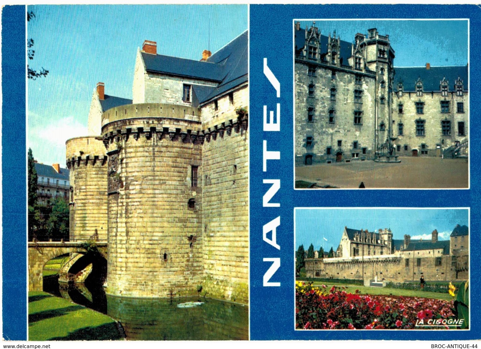 LOT N°577 - LOT DE + 80 CARTES DU CHATEAU DES DUCS DE BRETAGNE ET D' ANNE DE BRETAGNE