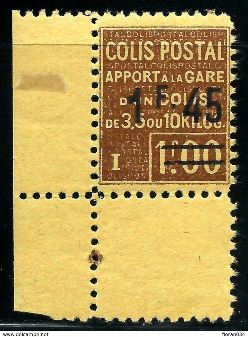 France Colis-Postaux N° 88A Neuf **  Coin De Feuille - Superbe Qualité - Neufs