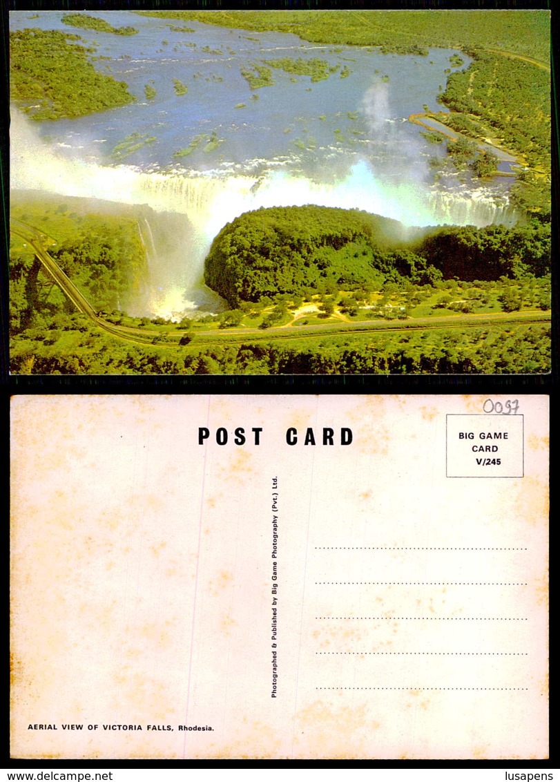 EC [00097] -RHODESIA ZIMBABWE - SALISBURY-RHODESIA, VICTORIA FALLS, MAIN FALLS - Zimbabwe