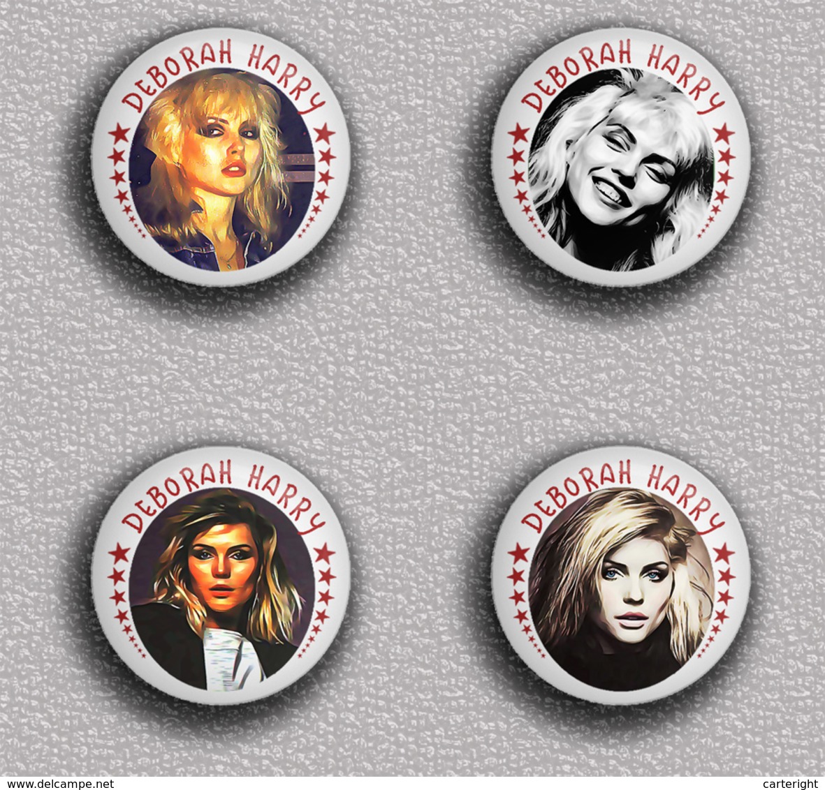 35 X Blondie Band-Deborah Harry Music Fan ART BADGE BUTTON PIN SET 1 (1inch/25mm Diameter) - Music