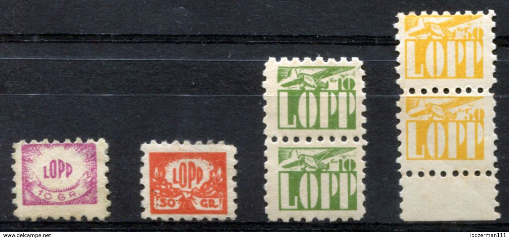 LOPP Member Fee Stamps (MNH-MH) - Altri & Non Classificati