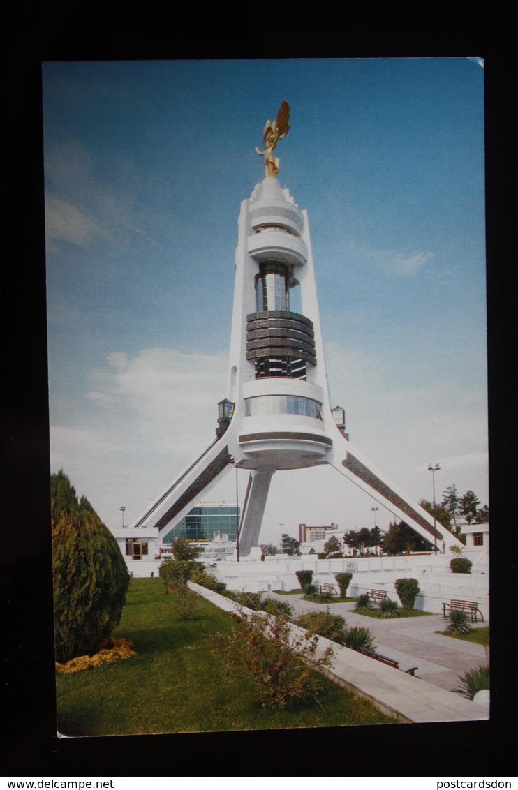 Turkmenistan. Ashgabat / Ashkhabad. Neutrality ARCH. Modern Postcard 2000s - Turkmenistan