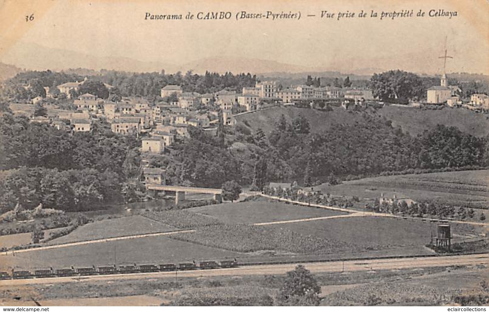 Cambo Les Bains      64        Vue Prise De La Propriété De Celbaya       (voir Scan) - Cambo-les-Bains