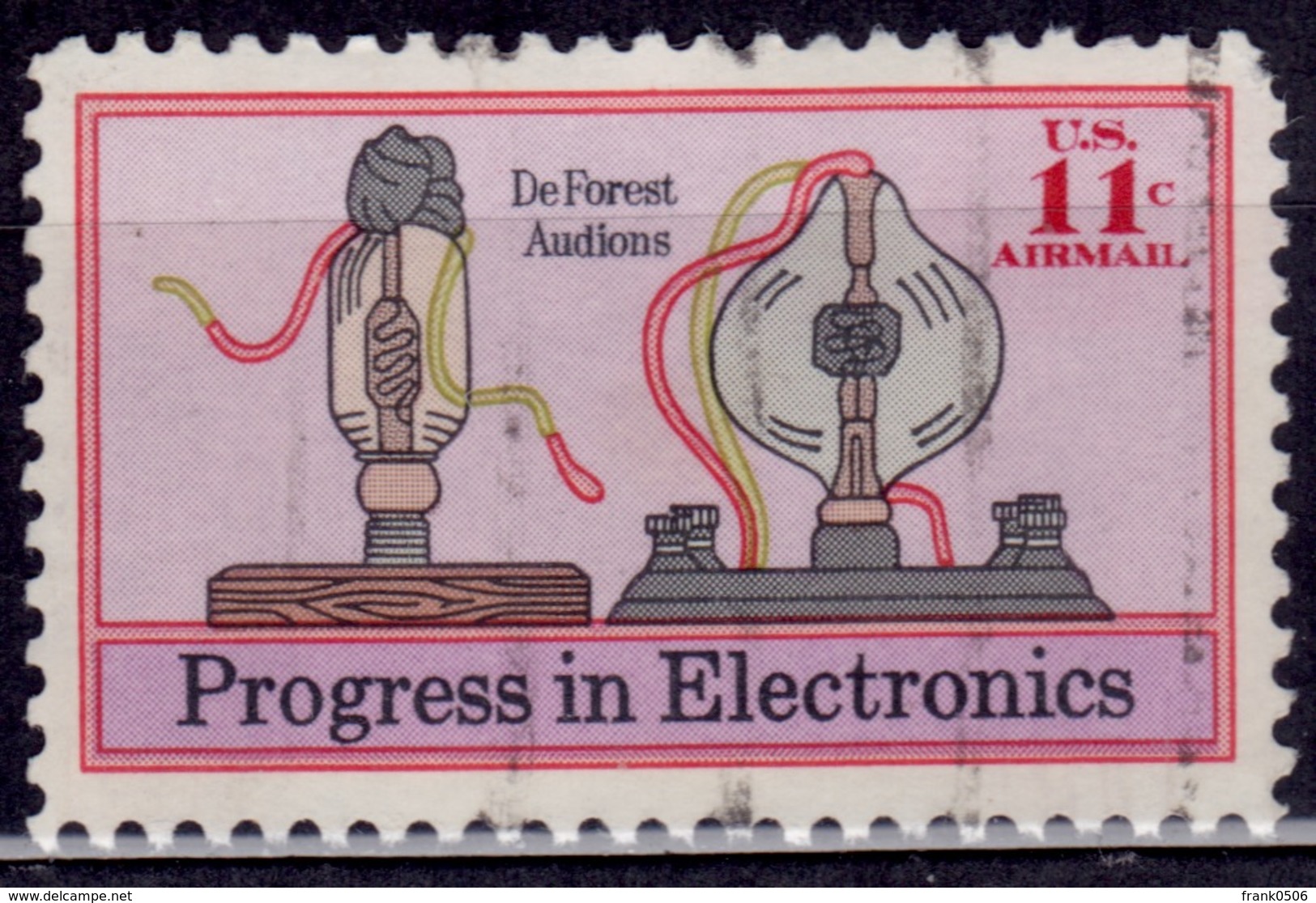 United States, 1973, Airmail, Electronics Progress, 11c, Sc#C86, Used - 3a. 1961-… Gebraucht