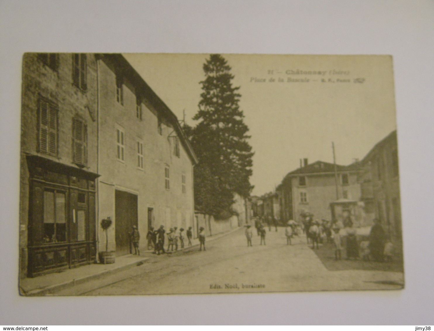 ISERE-CHATONNAY-21-PLACE DE LA BASCULE ANIMEE ED NOEL - Châtonnay