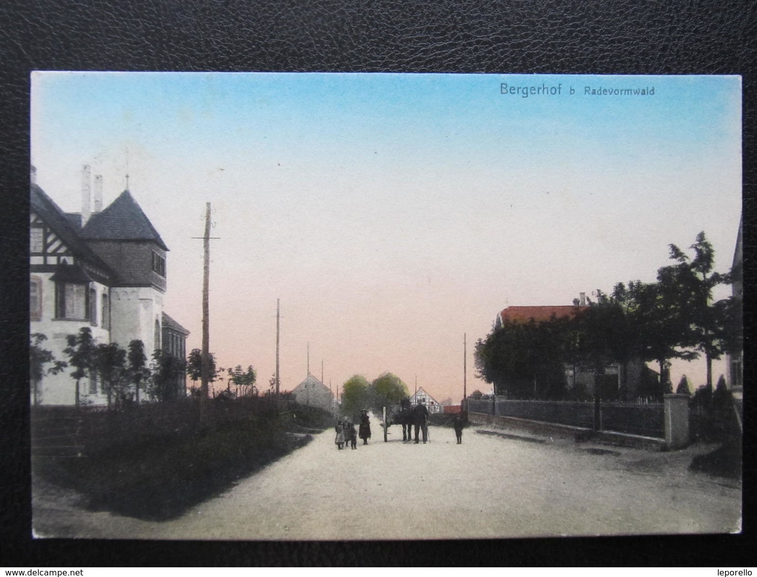AK RADEVORMWALD Bergerhof 1905//  D*35672 - Radevormwald