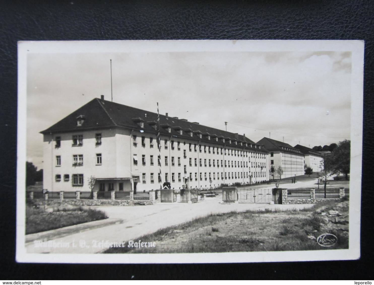 AK MÜLLHEIM Teschener Kaserne Ca.1940  //  D*35679 - Müllheim