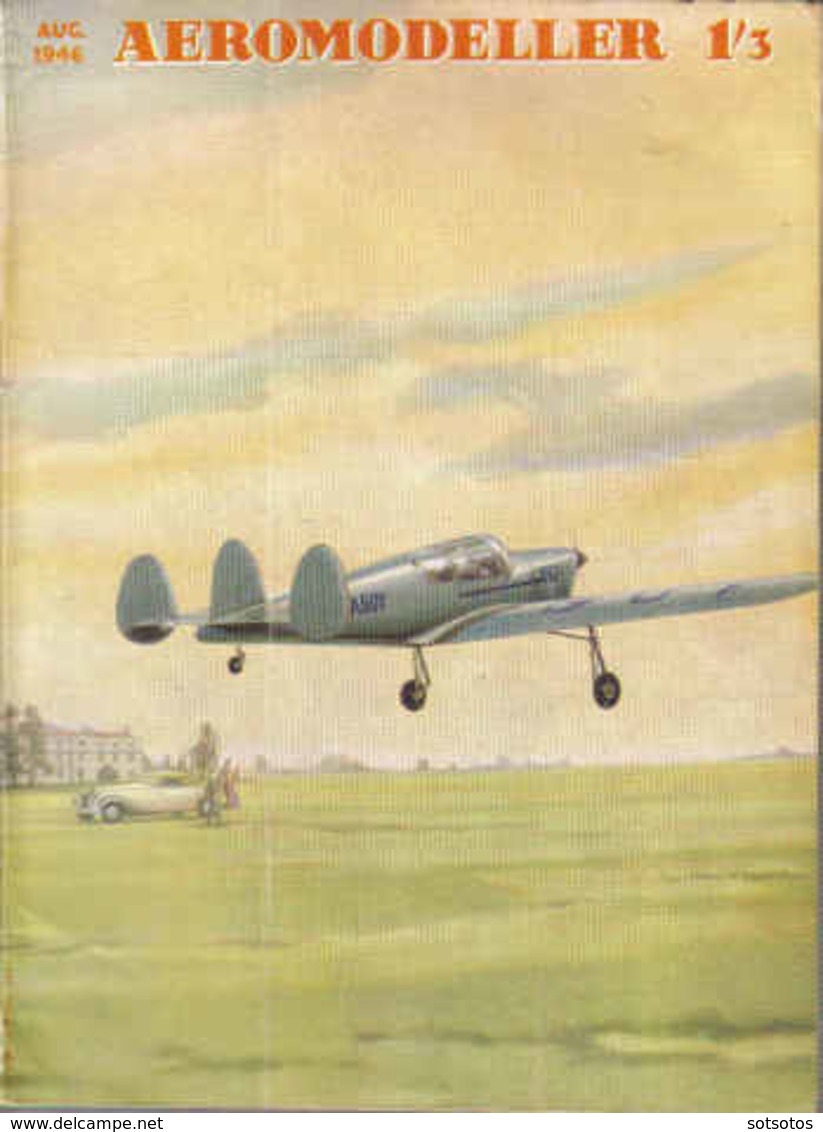 AEROMODELLER AUGUST 1946: Plenty Of Pictures - Literatura & DVD