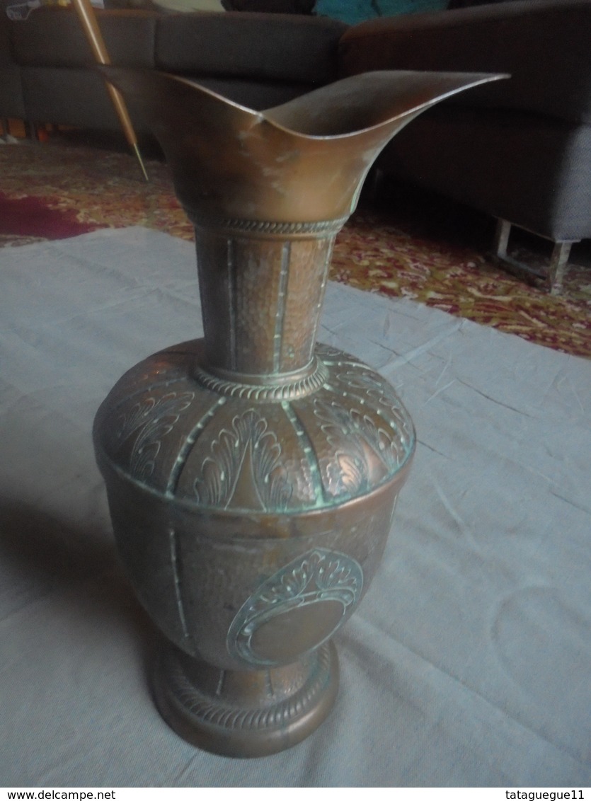 Ancien vase en cuivre Création Lyon