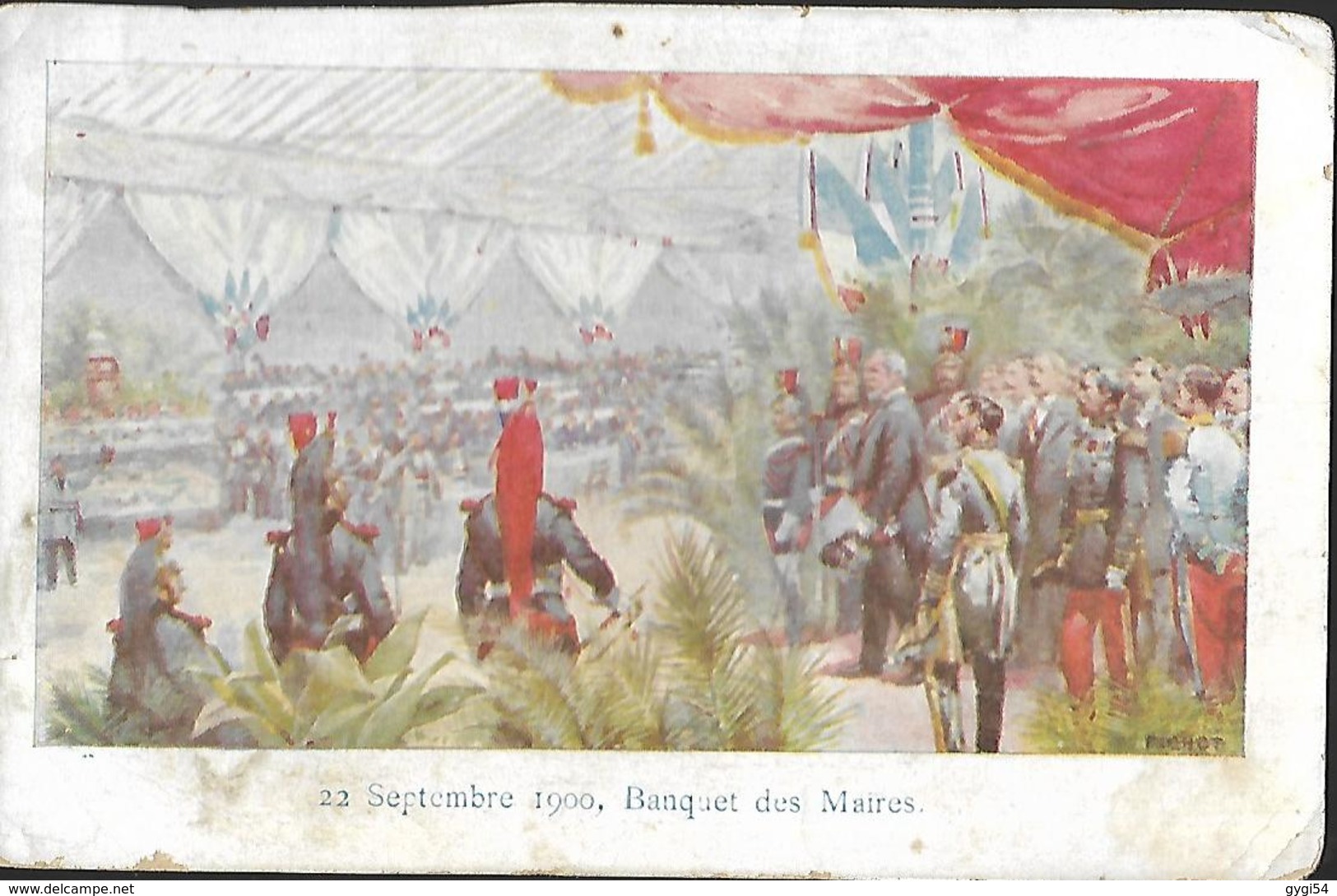 22 Septembre 1900, Banquet Des Maires 2è Choix - Réceptions