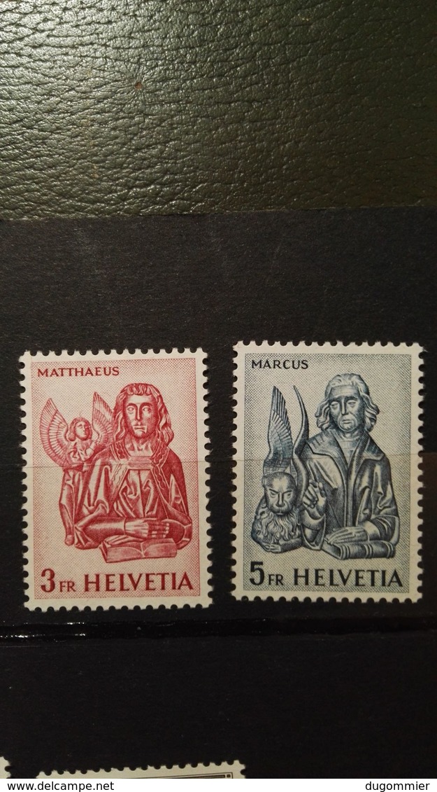 SUISSE ST Mathieu Et St Marc Yv 660C 660D - Unused Stamps