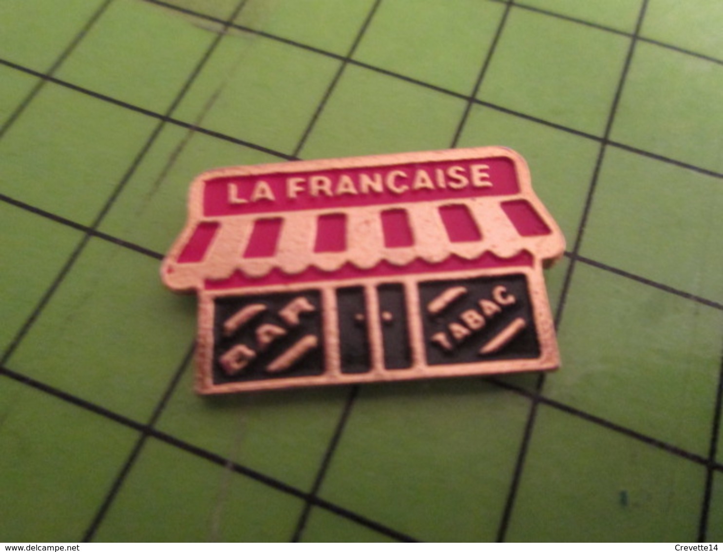 SP09 Pin's Pins /  Rare & De Belle Qualité : THEME MARQUES / BAR TABAC LA FRANCAISE - Marche