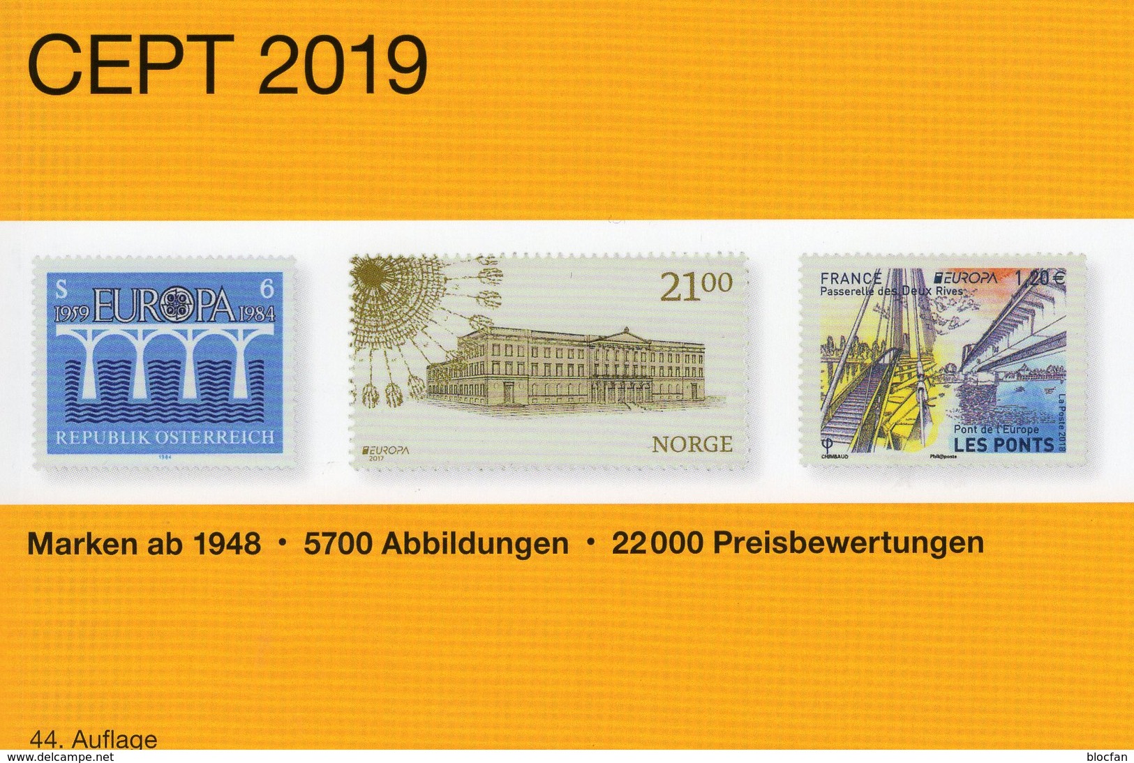 CEPT Michel Katalog 2019 Neu 72€ Briefmarken Jahrgang-Tabelle Vorläufer Symphatie-Ausgabe Stamp Catalogue Of EUROPA - Sammlungen