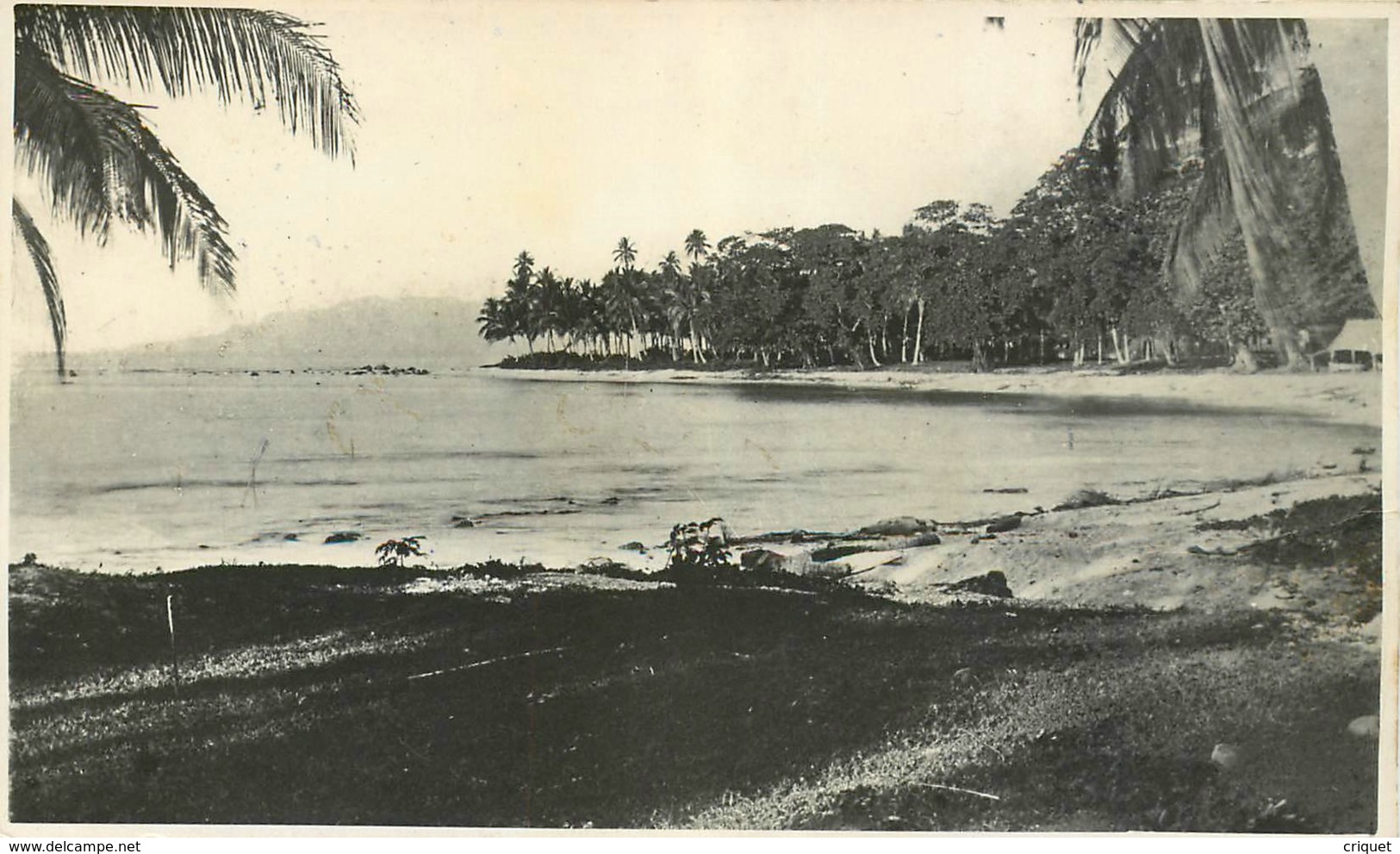 Iles Salomon, Guadalcanal, Photo-carte D'une Baie ( Vi.... ? ), Beau Document - Salomon