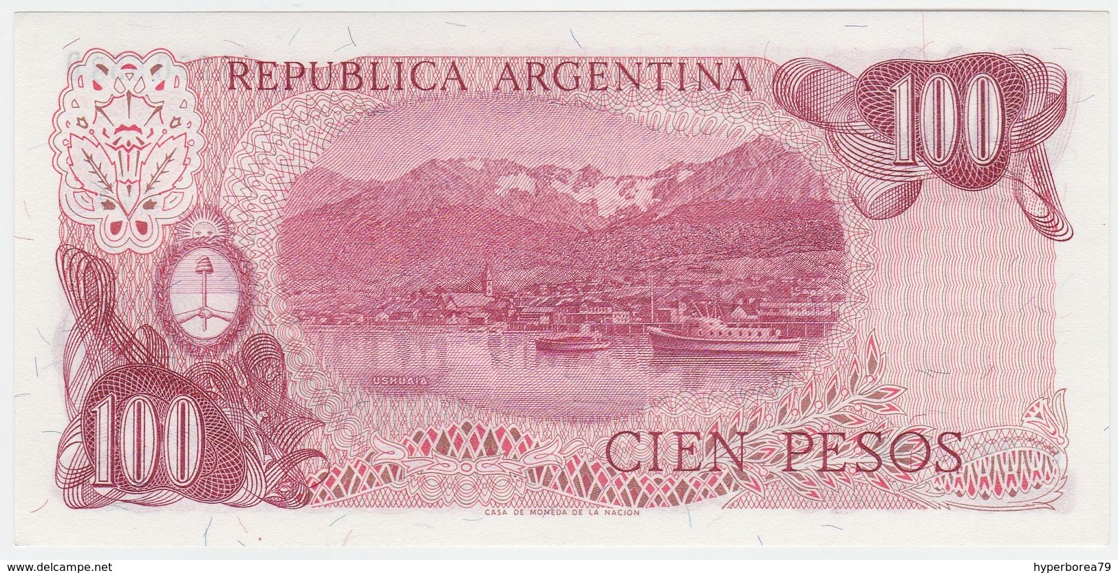 Argentina P 302 B - 100 Pesos 1976 1978 - UNC - Argentina