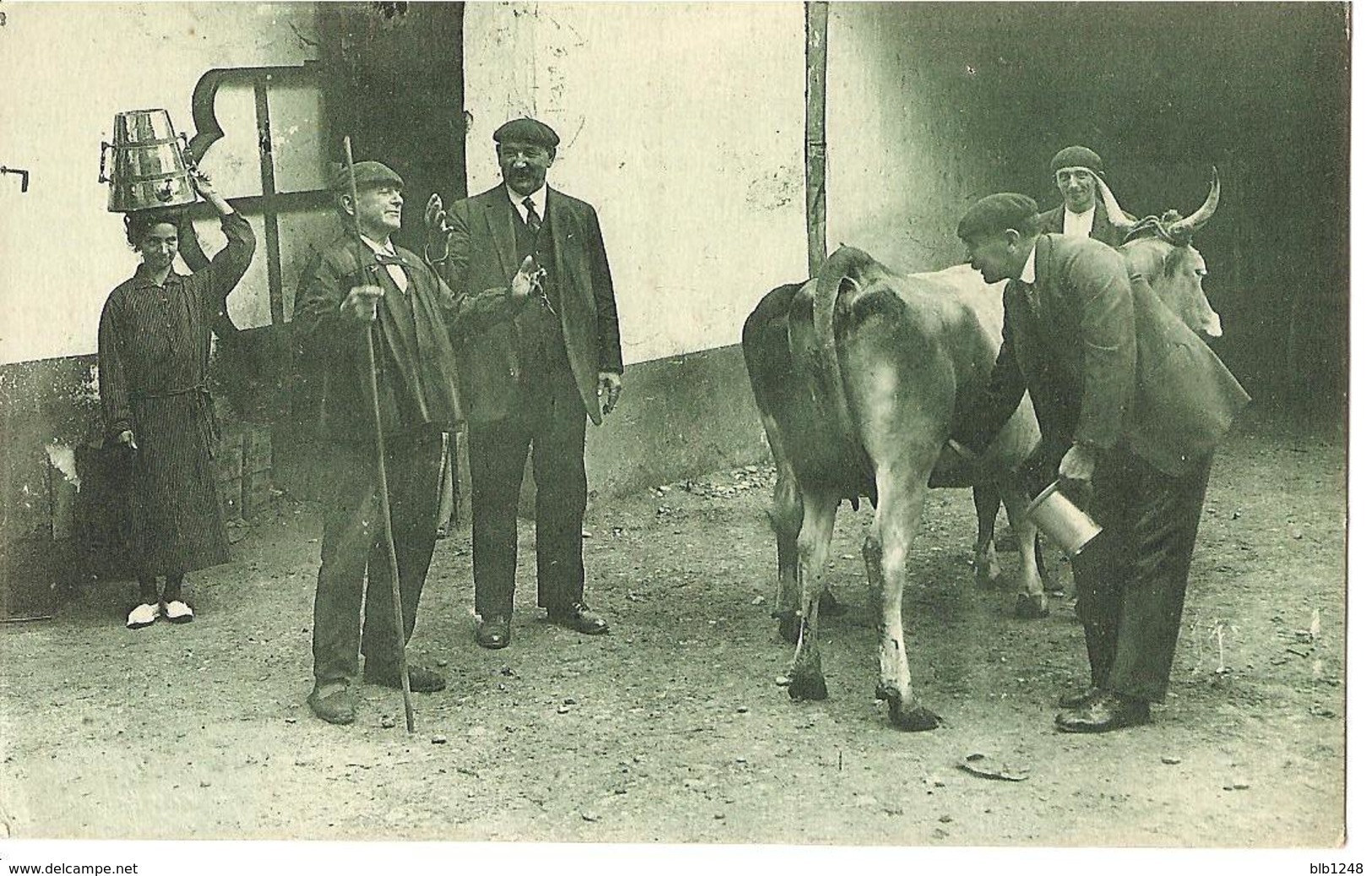 Pays Basque  Scene D'achat D'une Vache - Autres & Non Classés