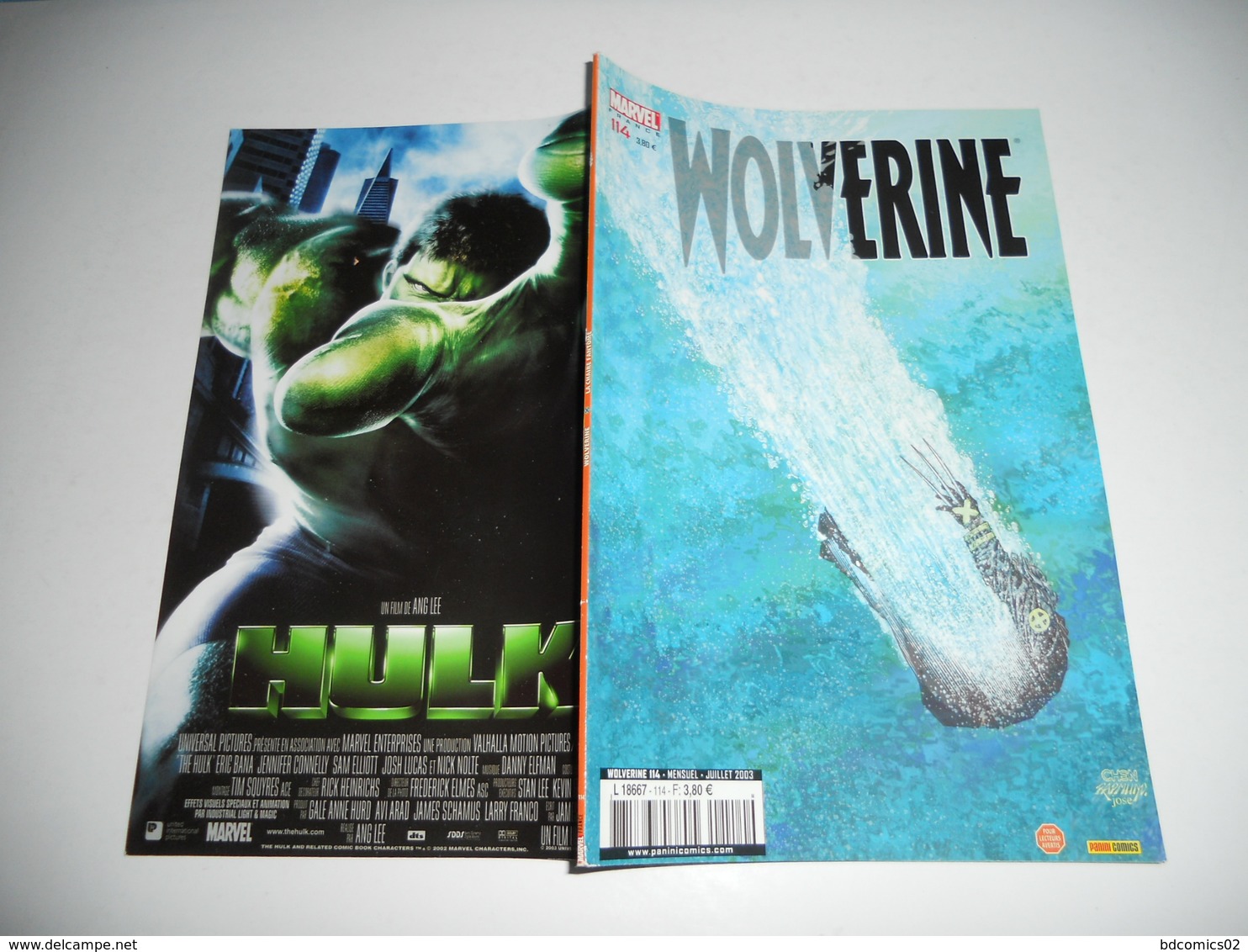 Wolverine N° 114 : La Chaire Fantôme  MARVEL PANINI COMICS TBE - Volverine