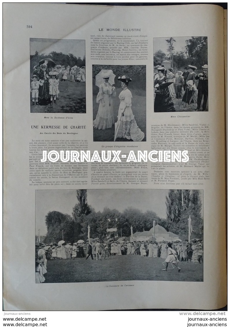 1903 MAROC OASIS DE FIGUIG - EVENEMENTS DE SERBIE -POLE SUD - SALONIQUE - USINE MERCEDES - CLOWN FOOTIT ET CHOCOLAT