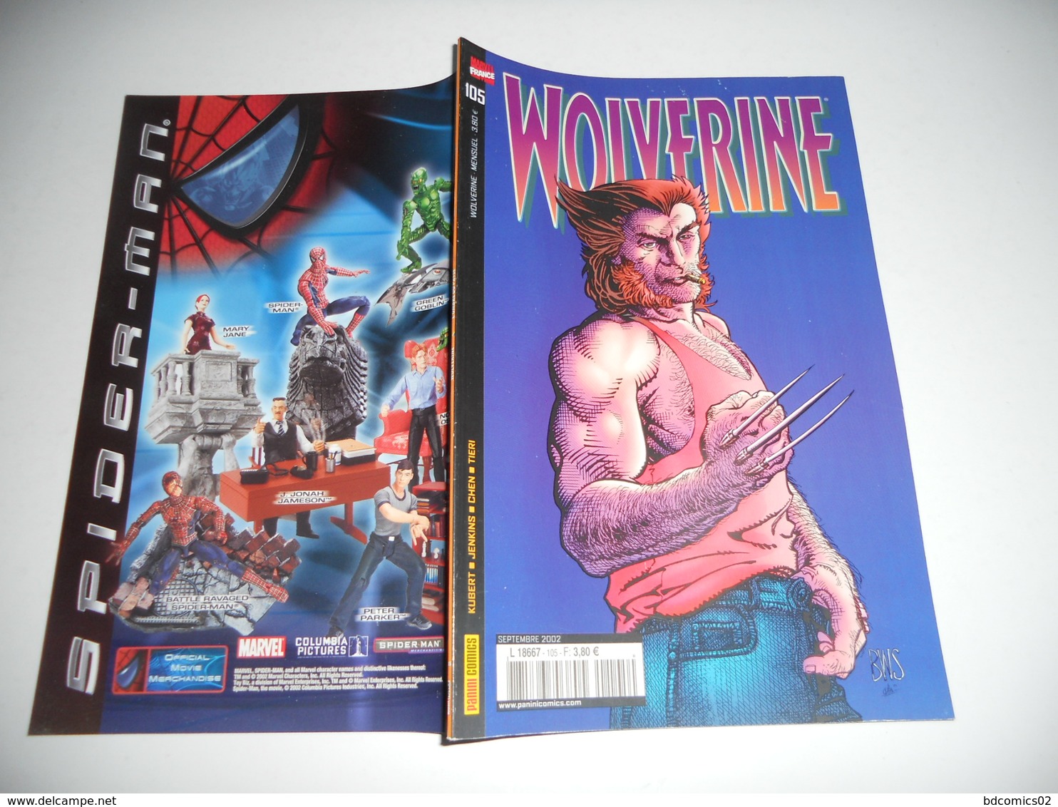 Wolverine N° 105 ( Septembre 2002 ) : " L'ombre Du Passé "   MARVEL PANINI COMICS TBE - Volverine