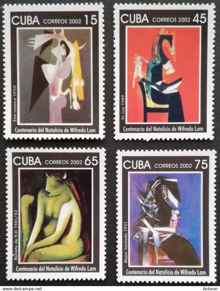 Cuba  2002 Painting Of Wilfredo Lam - Unused Stamps