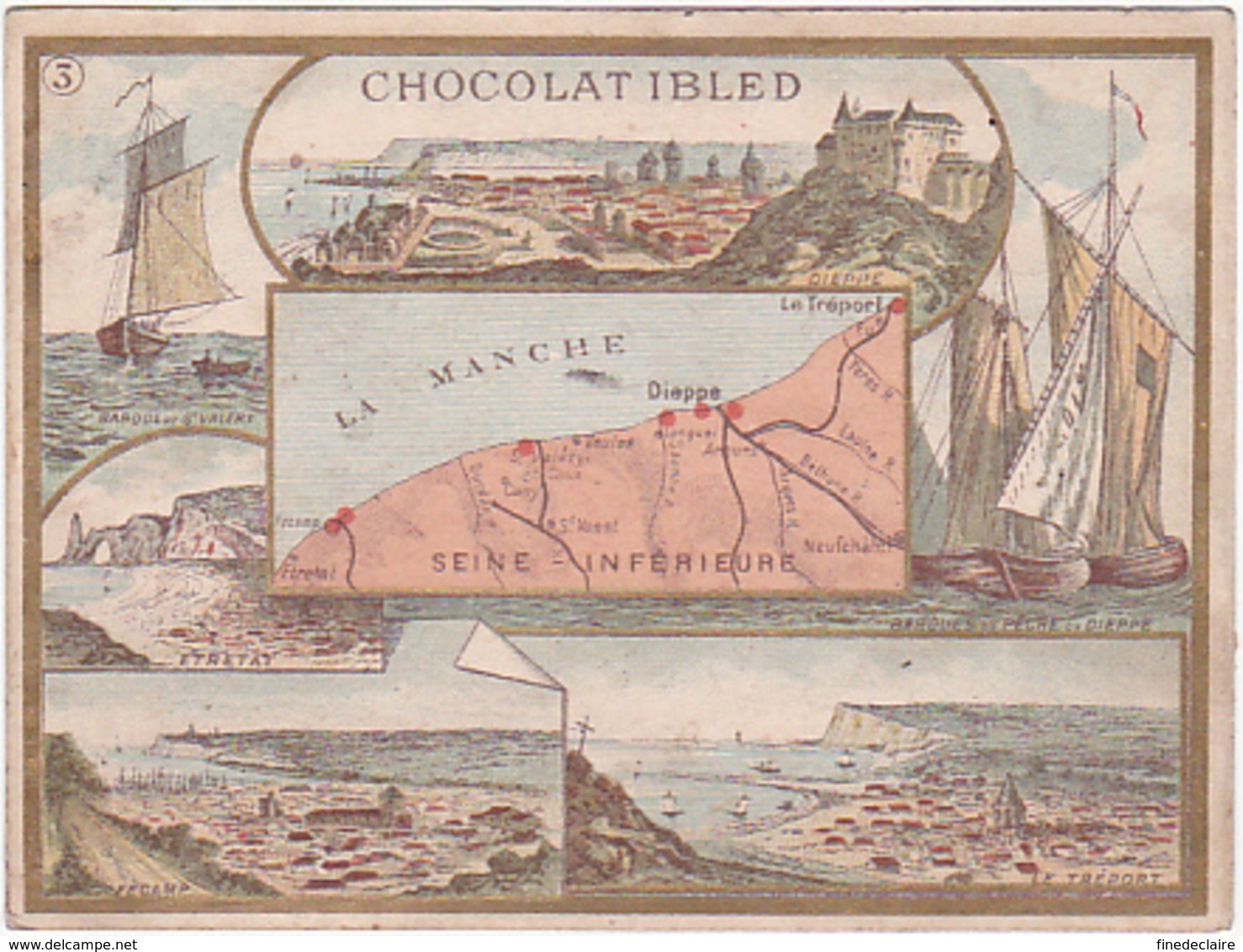 Chromo - Chocolat Ibled - Seine Maritime - Ibled