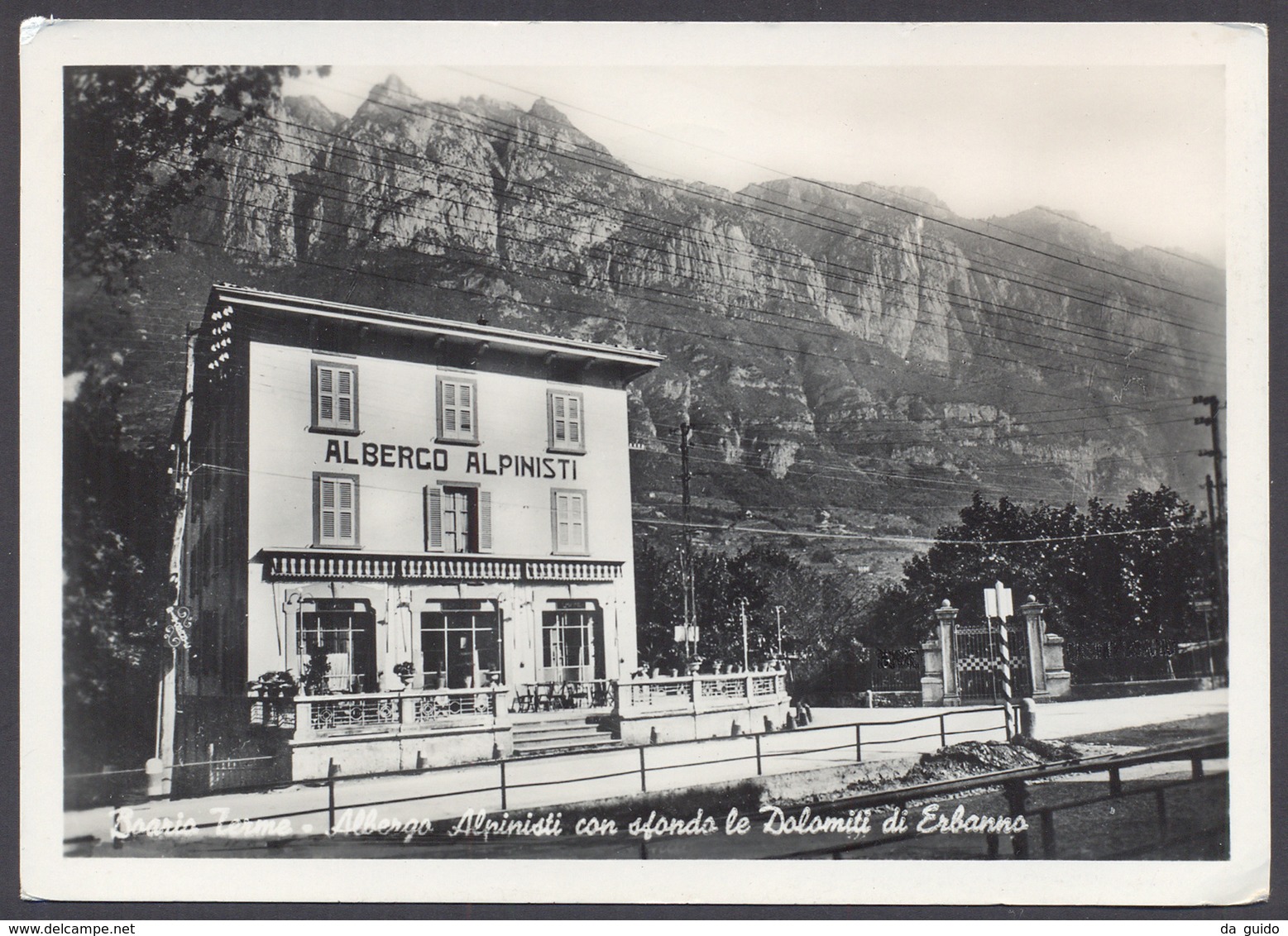 BOARIO TERME, Albergo Alpinisti - Viaggiata - Altri & Non Classificati