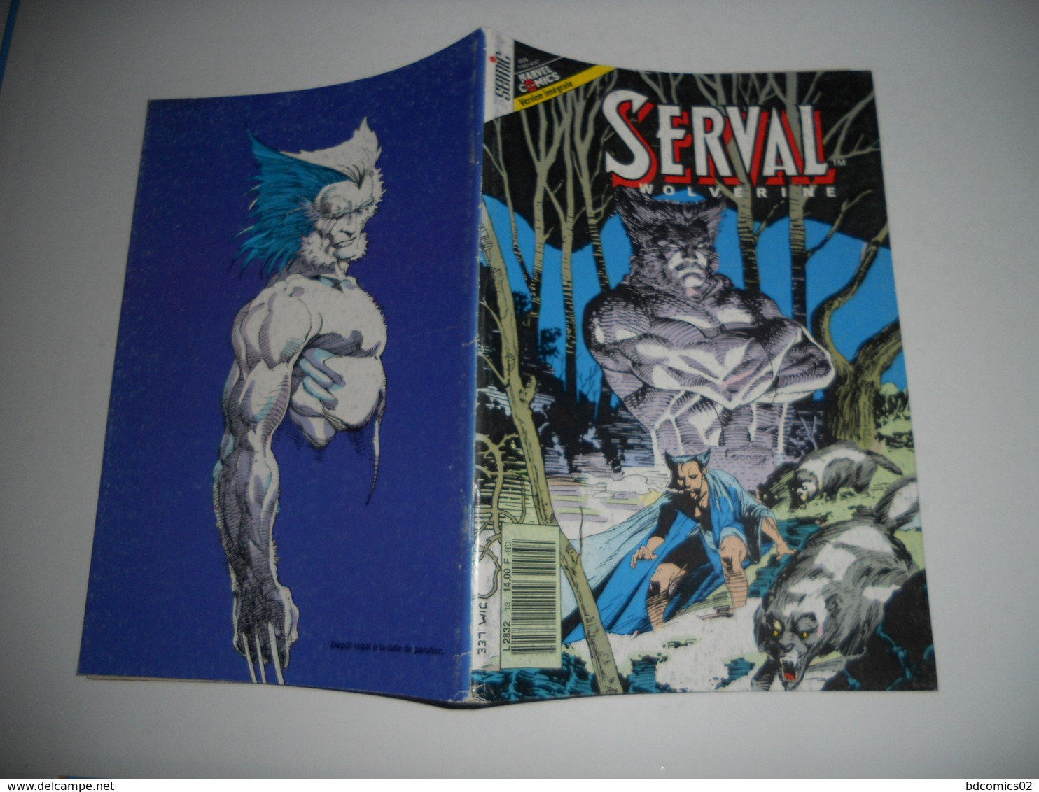 Serval Wolverine Semic N°13 TBE - Volverine