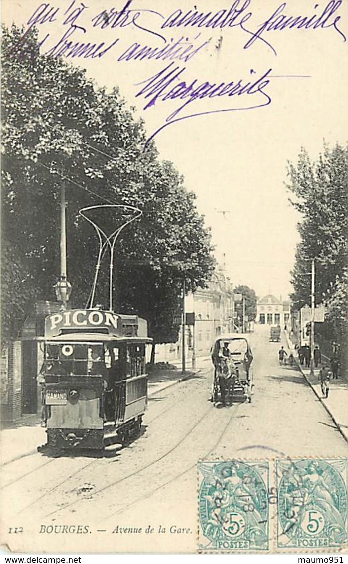 18 BOURGES - AVENUE DE LA GARE - Bourges