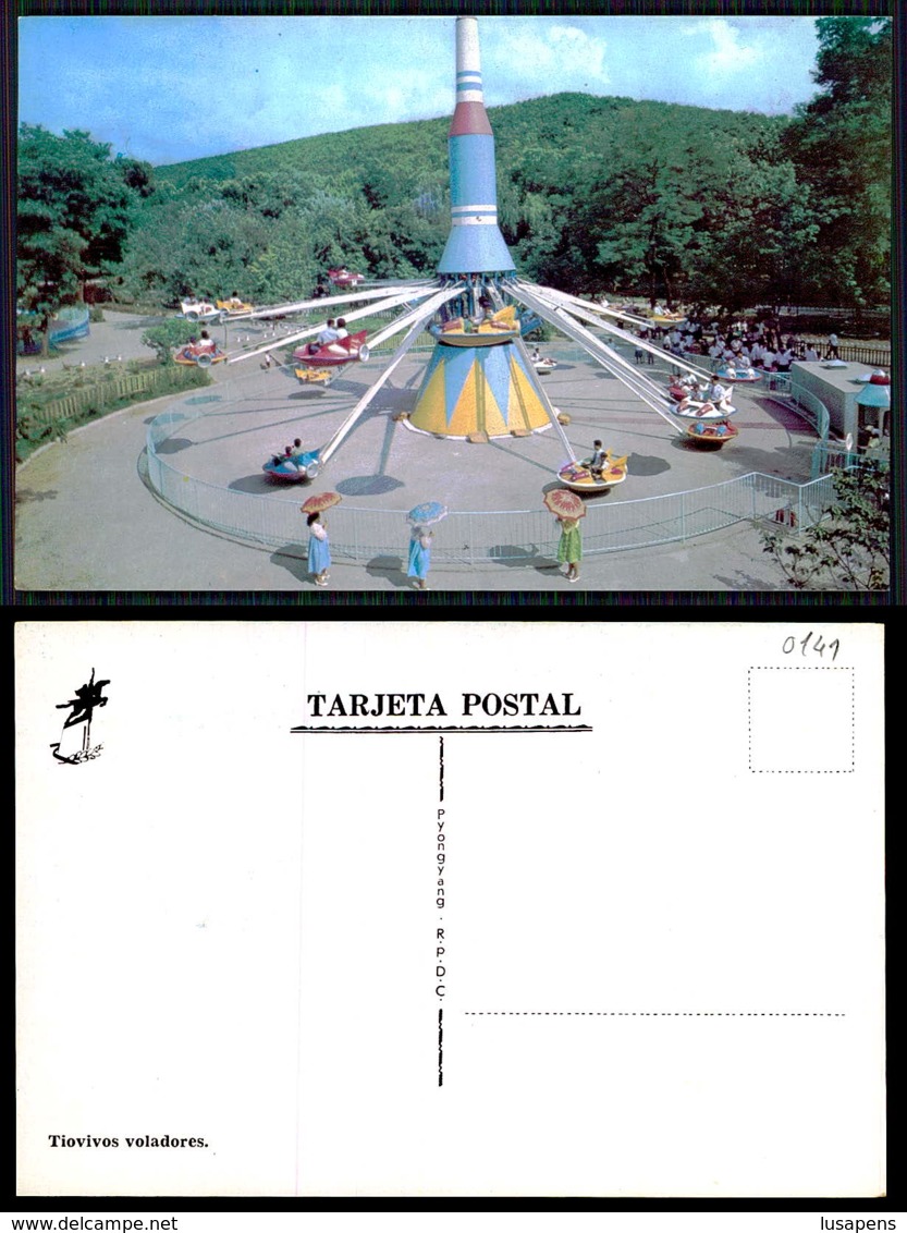 EC [00141] - NORTH KOREA - TIOVIVOS VOLADORES - Corée Du Nord