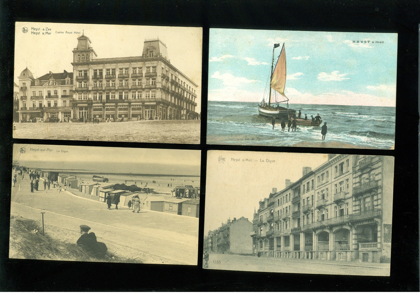 Beau Lot De 50 Cartes Postales De Belgique  La Côte Heyst Sur Mer     Mooi Lot Van 50 Postkaarten Van België Kust  Heist - 5 - 99 Cartes