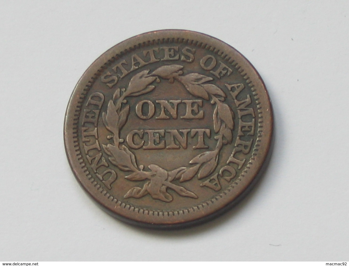 Très Beau !!!!  1 Cent 1846  Braided Hair Cent - United States Of AMERICA - Etats-unis - USA  *** EN ACHAT IMMEDIAT  *** - 1840-1857: Braided Hair (Capelli Intrecciati)