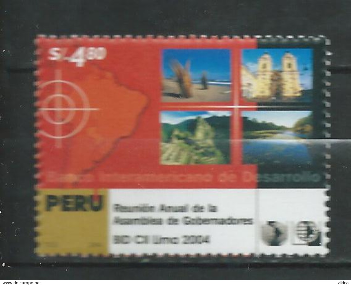 Peru / Perou 2004 Inter-American Development Bank Governors' Assembly Annual Reunion. MNH - Pérou