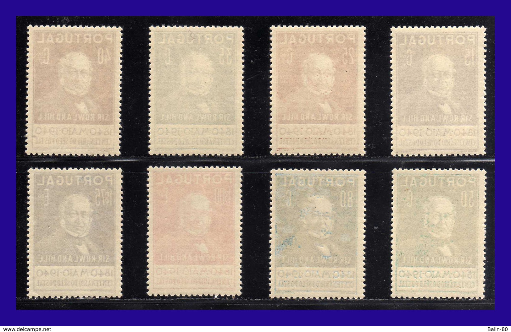 1940 - Portugal - Sc. 595 / 602 - MNH - PO- 24 - 03 - Nuevos