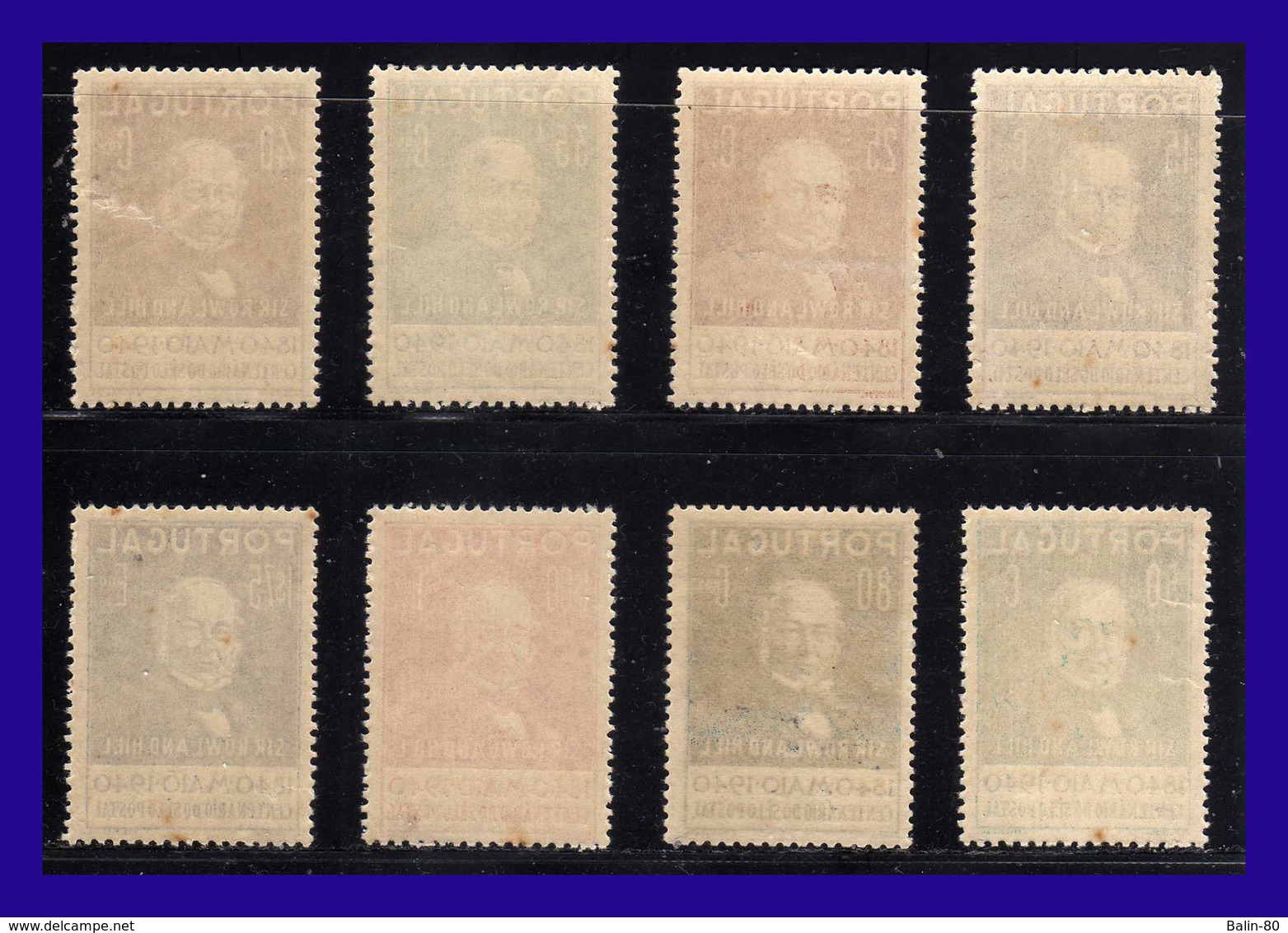 1940 - Portugal - Sc. 595 / 602 - MNH - PO- 24 - 04 - Neufs